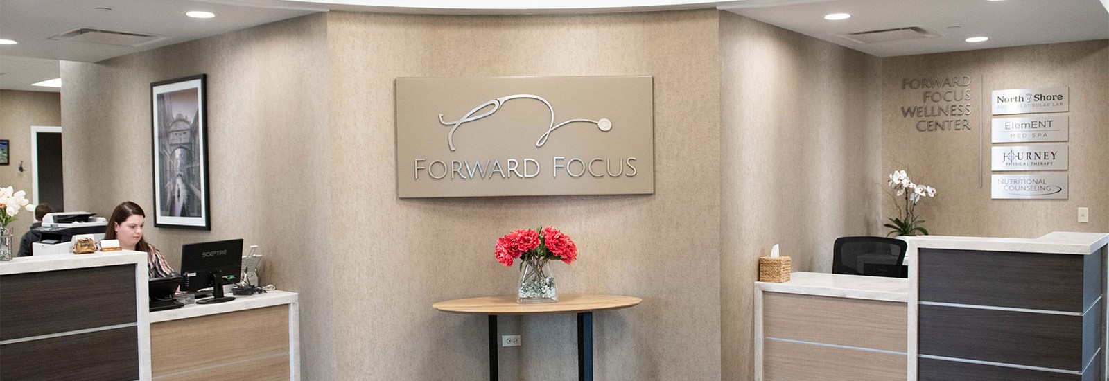 Forward Focus Concierge Medicine Reception Area